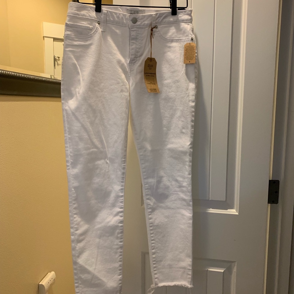 NWT Lucky Brand White Crops